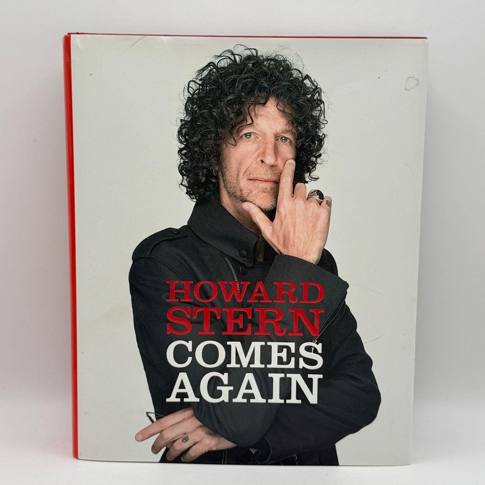 Howard Stern Comes Again Hardcover Book 2019 Simon & Schuster First Edition